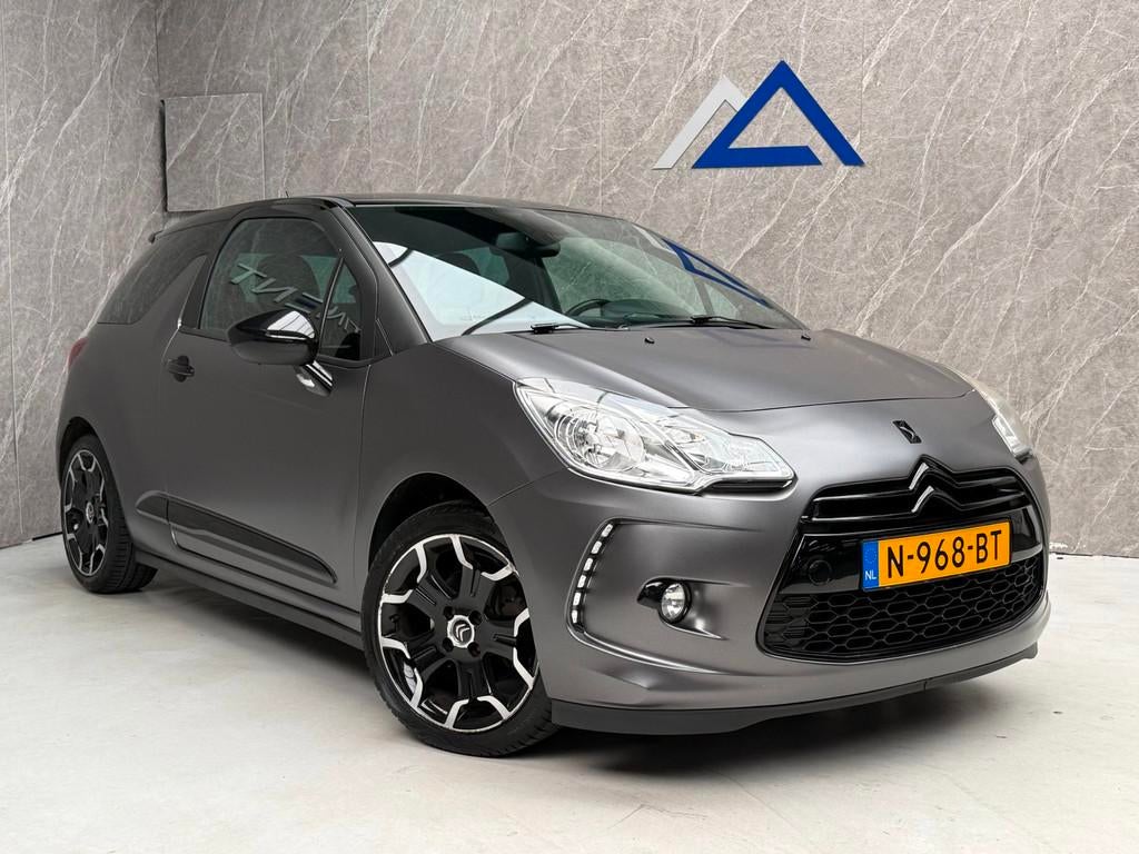 Citroen DS3 1.6 THP / Goed Onderhouden, Auto's, Citroën, Voorwielaandrijving, Gebruikt, Zwart, 49 €/maand