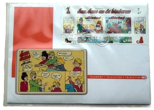 Jan Kruis Jan Jans en de kinderen Telebrief + telefoonkaart, ´Jan Kruis, Eén stripboek, Nieuw, Ophalen of Verzenden