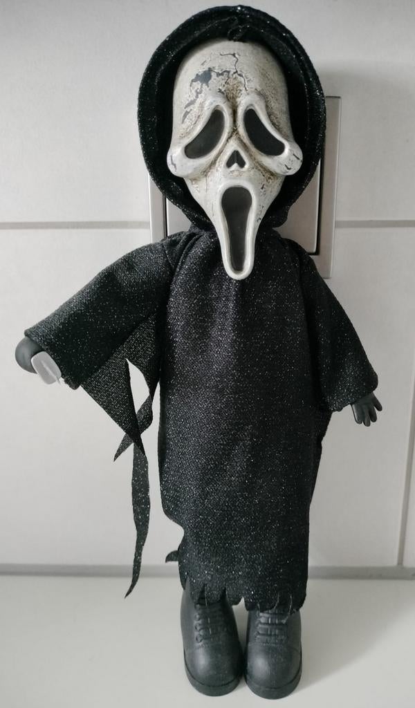 SCREAM LIVING DOLL GHOSTFACE, Ophalen of Verzenden, Zo goed als nieuw