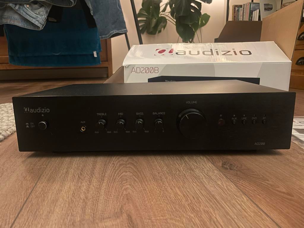 Audizio AD200B versterker met bluetooth - Zo goed als nieuw, Audio, Tv en Foto, Versterkers en Receivers, Zo goed als nieuw, 60 tot 120 watt
