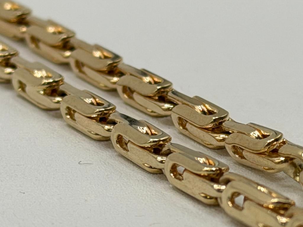 Gouden heren ketting 14kt, Www.bredajuwelier.nl, Nieuw, Ophalen of Verzenden, Www.bredajuwelier.nl