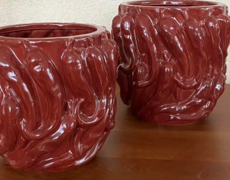 Rood peper vazen / Spaanse peper vazen zgan, Ophalen