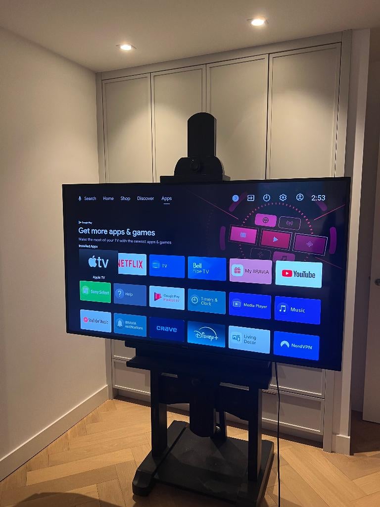 Sony Bravia XBR-65X800H 4K TV, Ophalen, 50 Hz, 4k (UHD), Smart TV