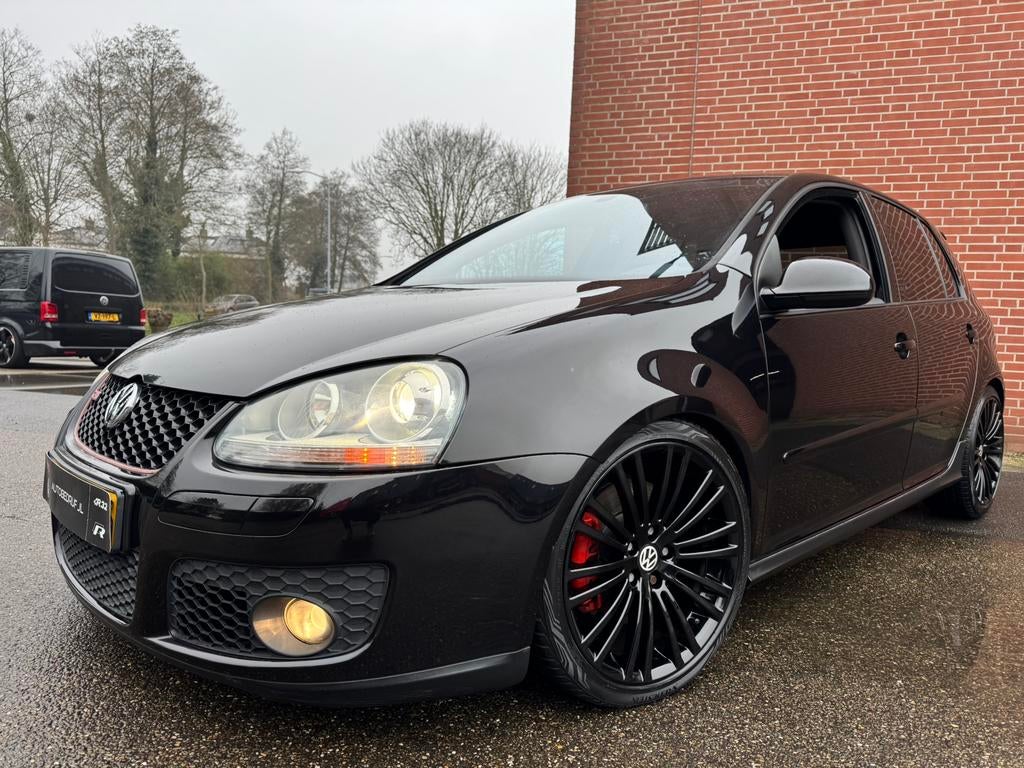 Vw Golf 2.0 TFSI GTI DSG 250PK/ LEER/ 5 drs/ 18" R32/ VOL !, Auto's, Volkswagen, Euro 5, 4 cilinders, 1984 cc, Zwart