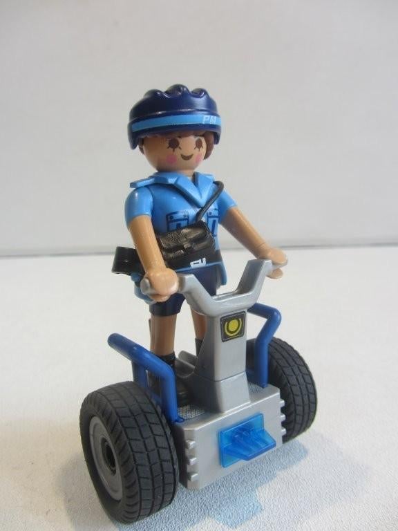 Playmobil Politieagente met balans racer – 6877 segway, Ophalen of Verzenden, Gebruikt, Los playmobil