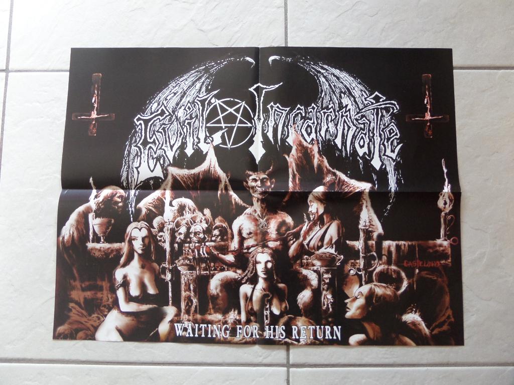 EVIL INCARNATE poster, Rechthoekig Liggend, Nieuw, Ophalen of Verzenden, A1 t/m A3