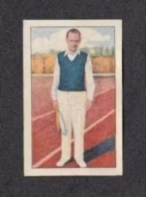 Albumplaatje Tennis Koopman Daviscupspeler 1932 (158), Ophalen of Verzenden, Zo goed als nieuw