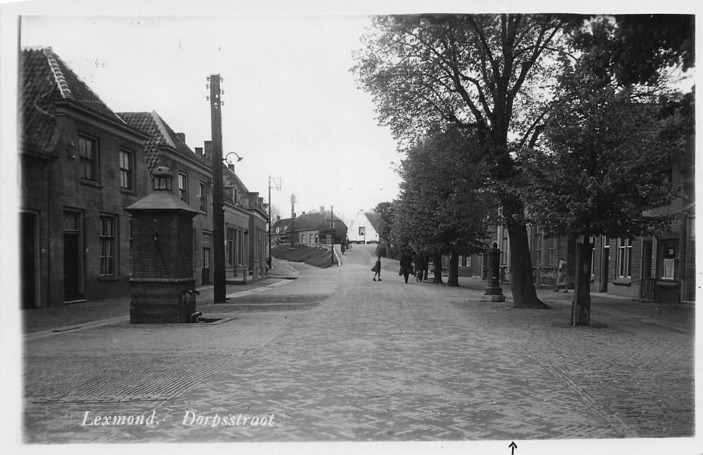 V648 Lexmond Dorpsstraat - FOTOKAART Saturnus Baarn -, Ophalen of Verzenden, 1920 tot 1940, Utrecht