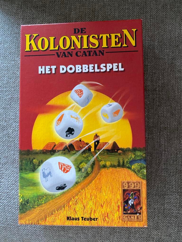 De Kolonisten van Catan: Het Dobbelspel, Een of twee spelers, Ophalen of Verzenden, Zo goed als nieuw, Reisspel