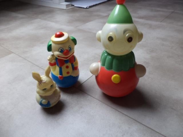 3 oude tuimelaars, Ophalen of Verzenden, Zo goed als nieuw, Overige typen