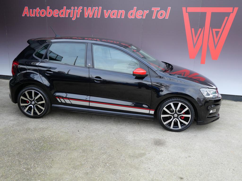 Volkswagen Polo 1.2 TSI BEATS R-LINE | CRUISE | NAVIGATIE |, 4 cilinders, Alcantara, Zwart, Bedrijf