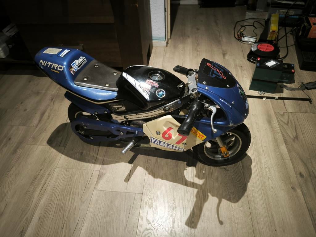 Mini Pocket Bike met nieuwe accu, Ophalen of Verzenden, Gebruikt, Overige typen, Onbekend