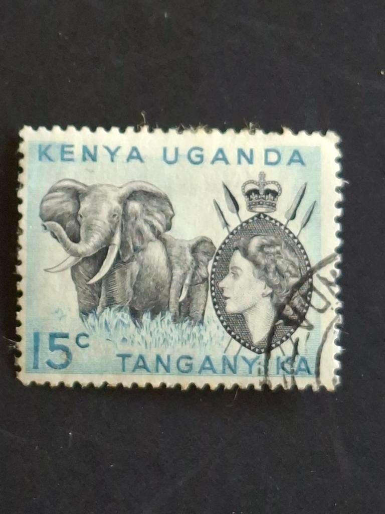 Kenia Uganda Tanganyika Mi 94 -I, Verzenden, Overige landen, Gestempeld
