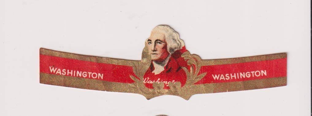 sigarenbanden -  WASHINGTON, Ophalen of Verzenden, Zo goed als nieuw, Sigarenbandjes