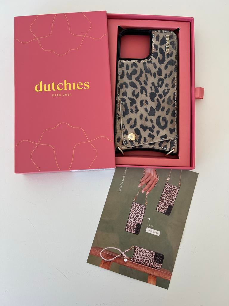 Dutchies hoesje iPhone 13 Pro Max, Pasjeshouder, Textiel, Gebruikt, Dutchies