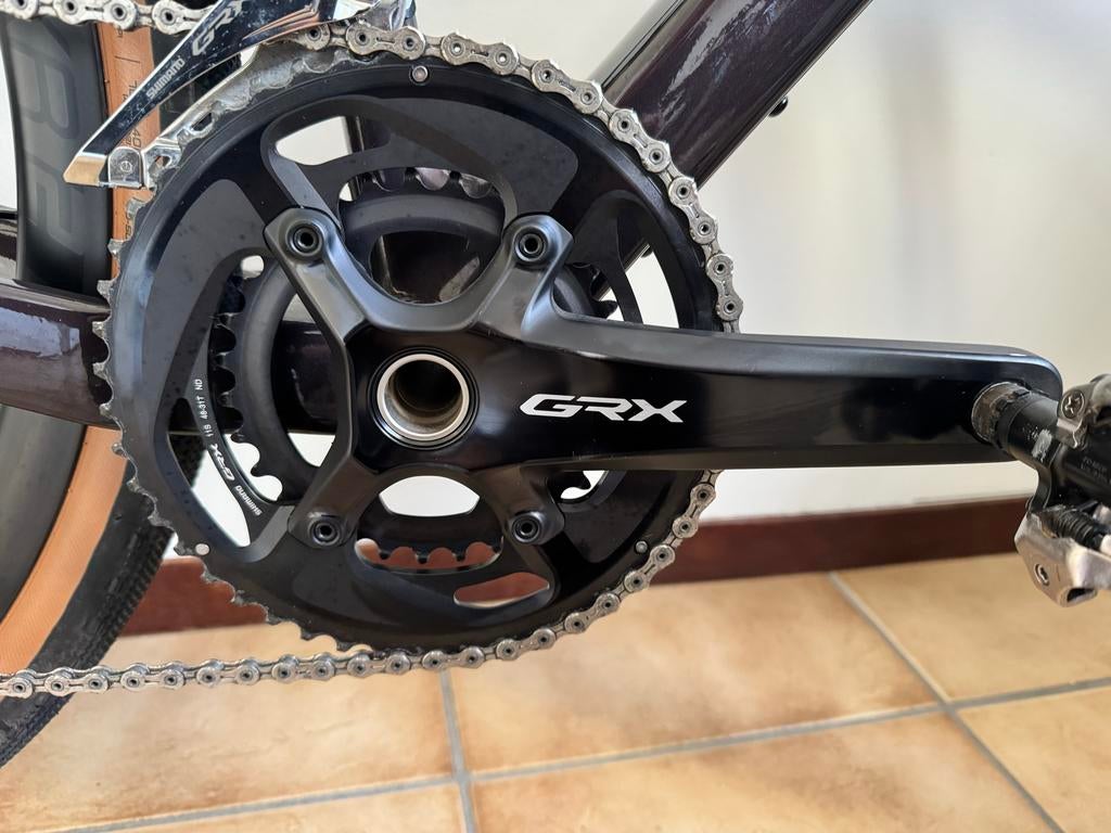 Shimano GRX RX810 crankstel 11 speed 172,5mm 48x31T, Ophalen of Verzenden, Zo goed als nieuw, Gravelbike, Crankstel of Pedalen