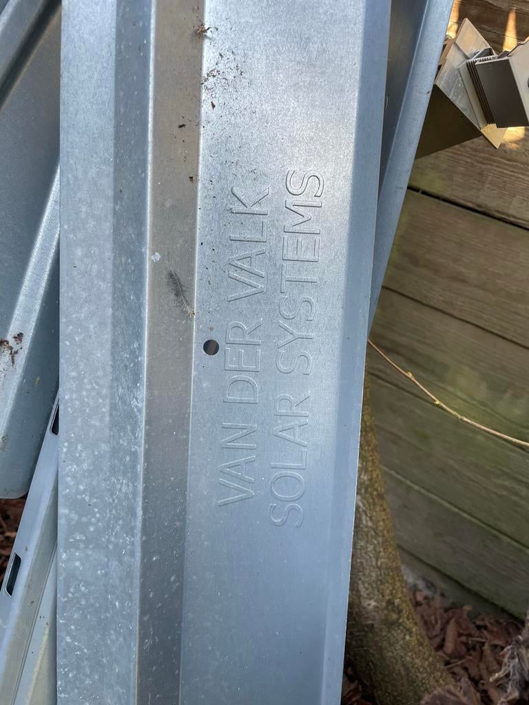 Van der Valk Solar Systems bevestigingsmateriaal, Ophalen of Verzenden, Gebruikt