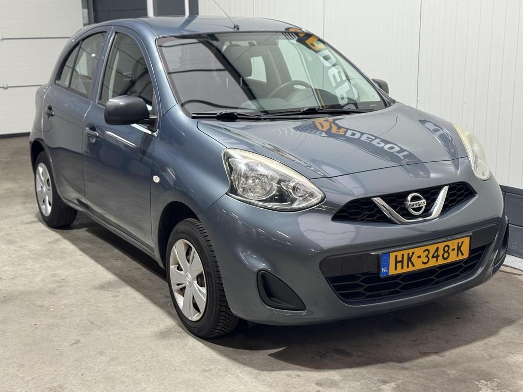 Nissan Micra 1.2 Visia Pack, Voorwielaandrijving, Stof, Gebruikt, Electronic Stability Program (ESP)