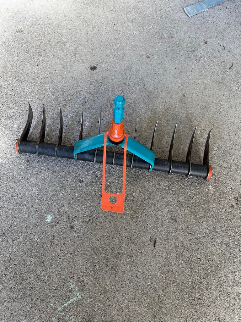 Gardena verticuteer hark, Tuin en Terras, Verticuteermachines, Gebruikt, Elektrisch, Ophalen of Verzenden