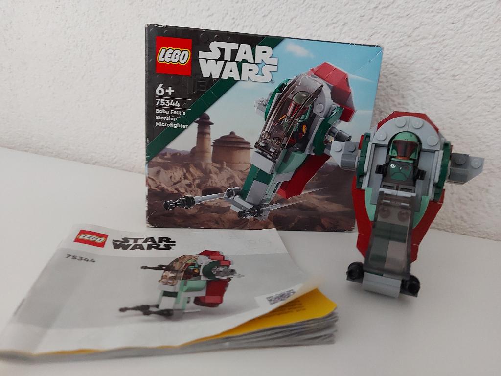 Lego 75433 Boba Fett starship, Ophalen, Zo goed als nieuw, Complete set, Lego