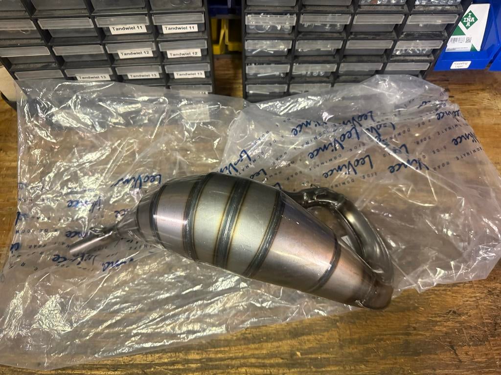 Nieuwe Leovince voorbocht uitlaat voor Rieju - Aanbieding!, Nieuw, Uitlaat, Ophalen of Verzenden, Rieju