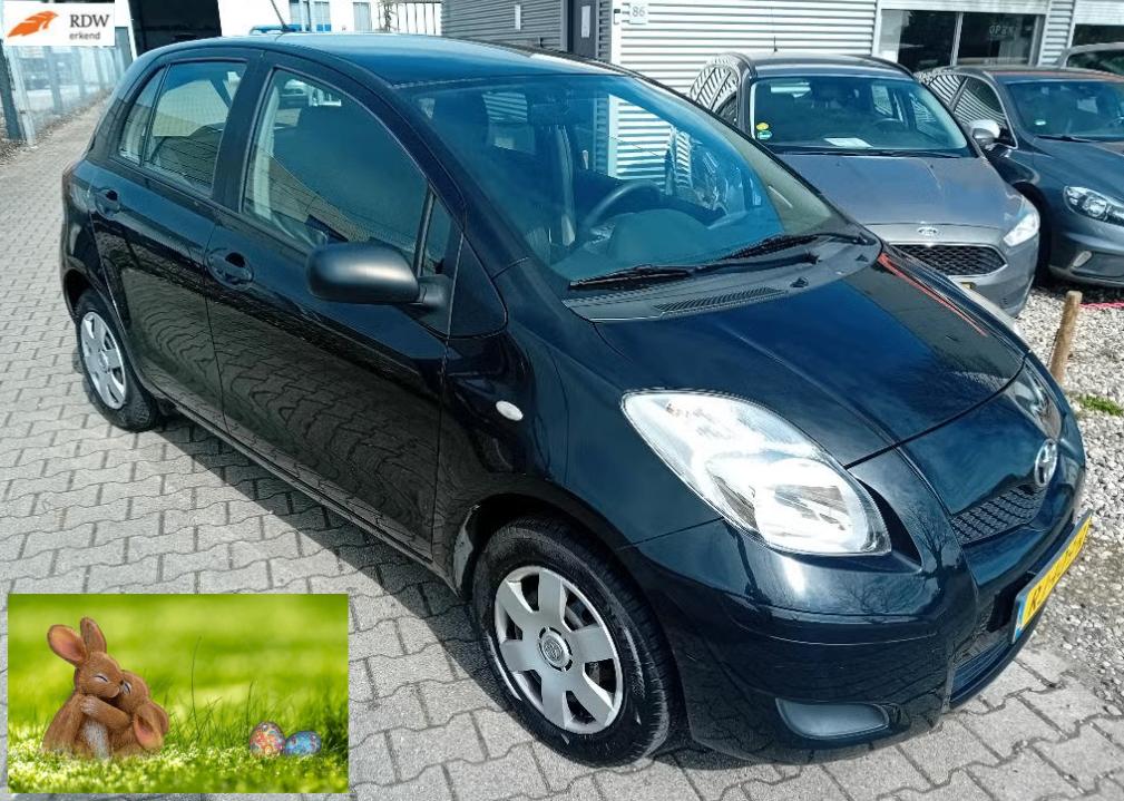Toyota Yaris 1.0 12V Vvt-i 5 DEURS 2009 NIEUWE APK! 120DKM!!, Voorwielaandrijving, Stof, 40 €/maand, Metallic lak