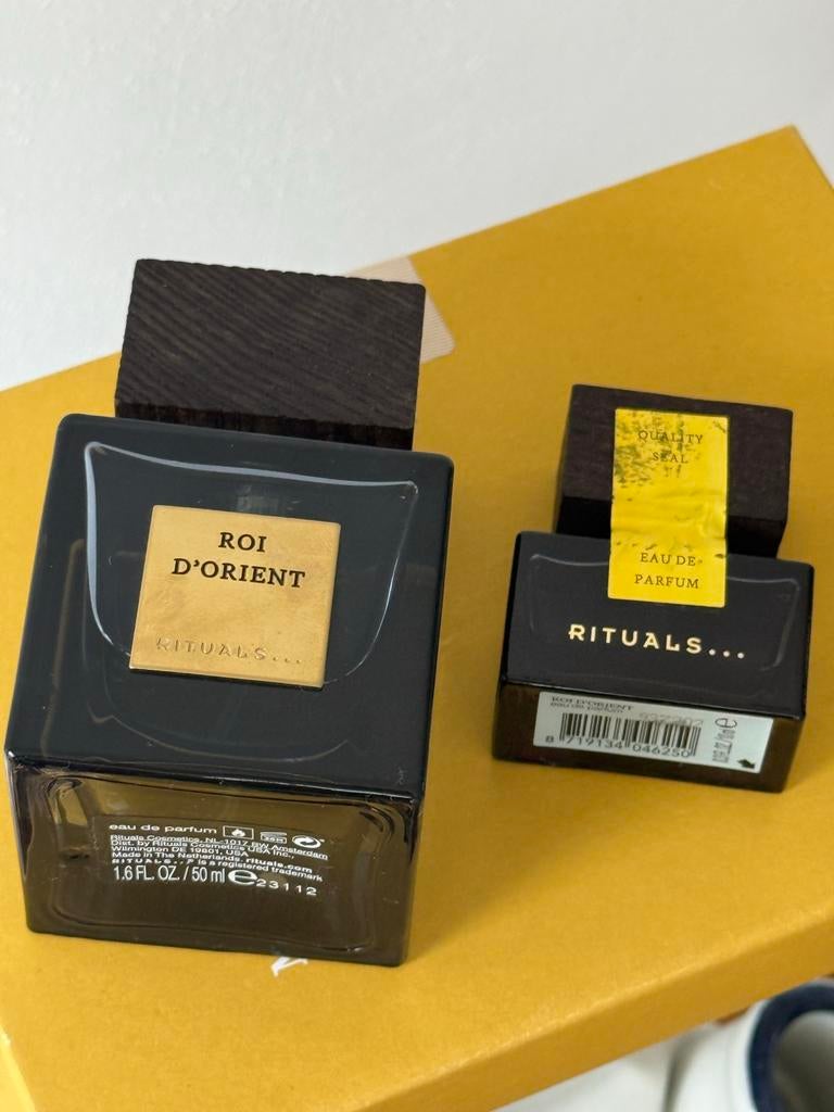 Rituals Roi D'Orient Eau de Parfum 50ml en 10ml - Nieuw, Ophalen of Verzenden, Nieuw
