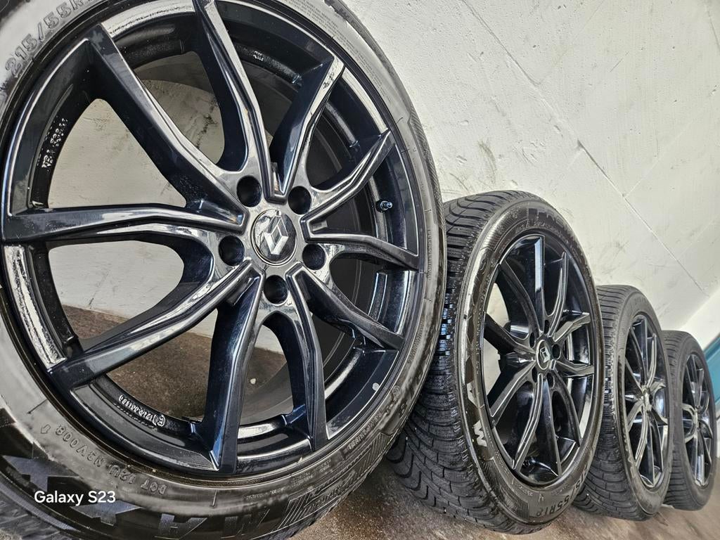 18 inch Renault Captuur Arkana Symbioz velgen banden, Gebruikt, Voor, Ophalen of Verzenden, Bumper