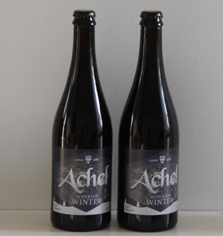 Achel, limited edition "Superior Winter" 2 flessen, Verzamelen, Biermerken, Ophalen of Verzenden, Nieuw, Flesje(s), Overige merken
