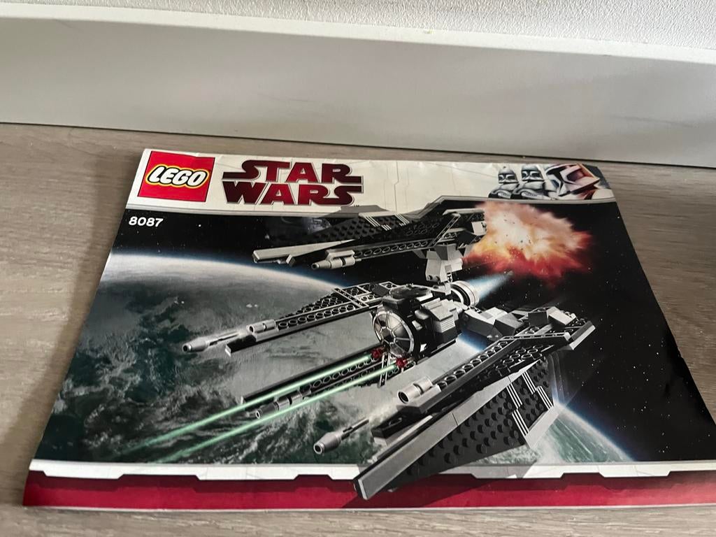 Lego Star Wars 8087 TIE Defender met minifiguren, Ophalen of Verzenden, Gebruikt, Complete set, Lego