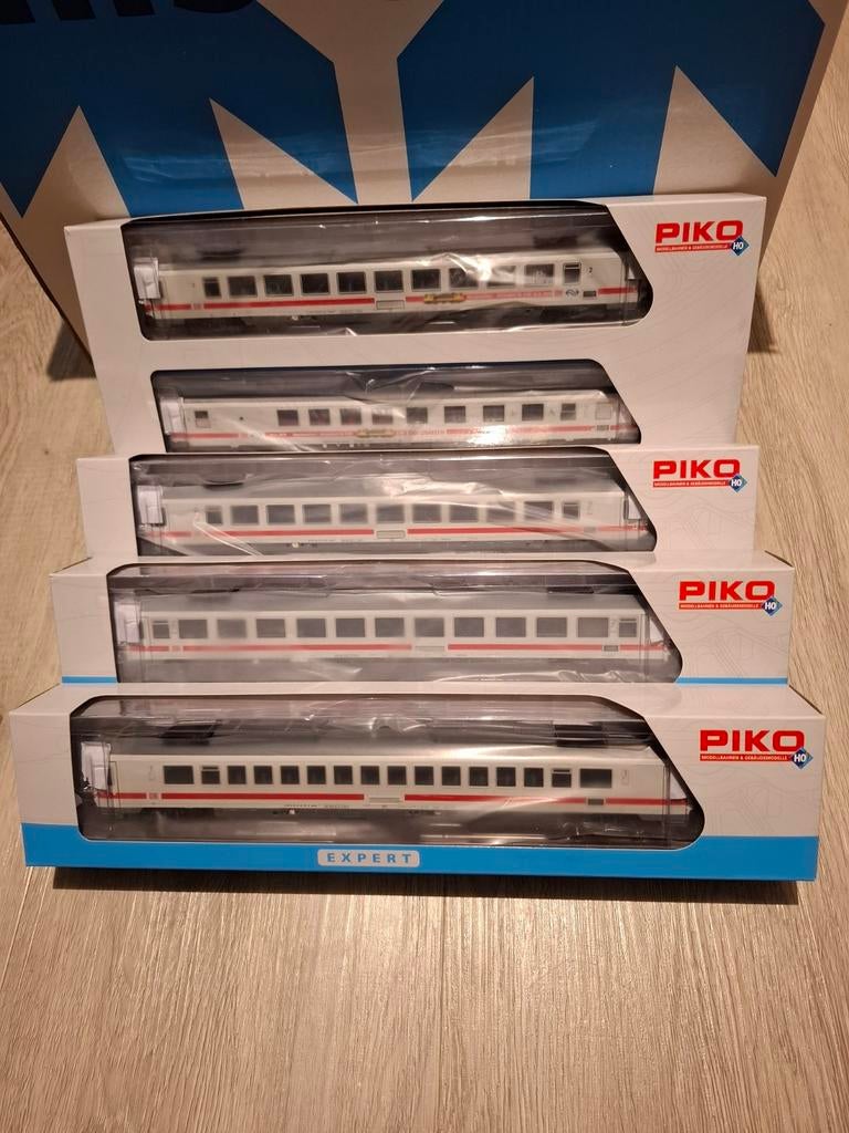 Piko IC Berlijn rijtuigen,, Hobby en Vrije tijd, Modeltreinen | H0, Wisselstroom, Wagon, Piko, Ophalen of Verzenden
