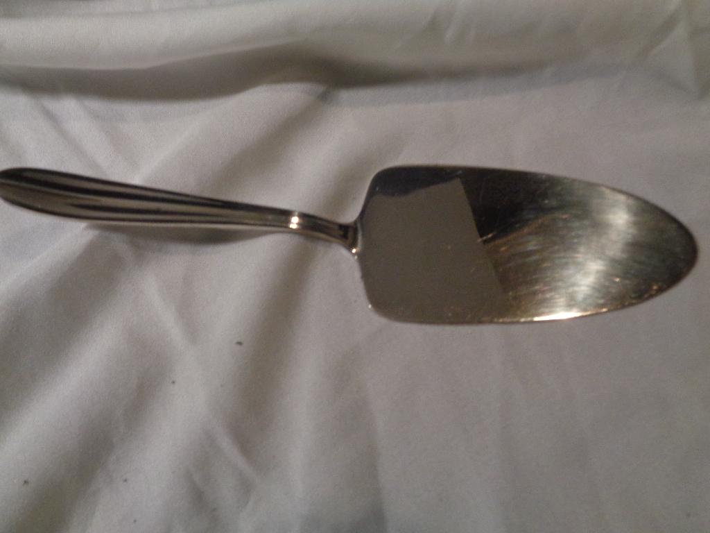 verzilverde taart schep van gero 100, Antiek en Kunst, Antiek | Bestek, Ophalen of Verzenden