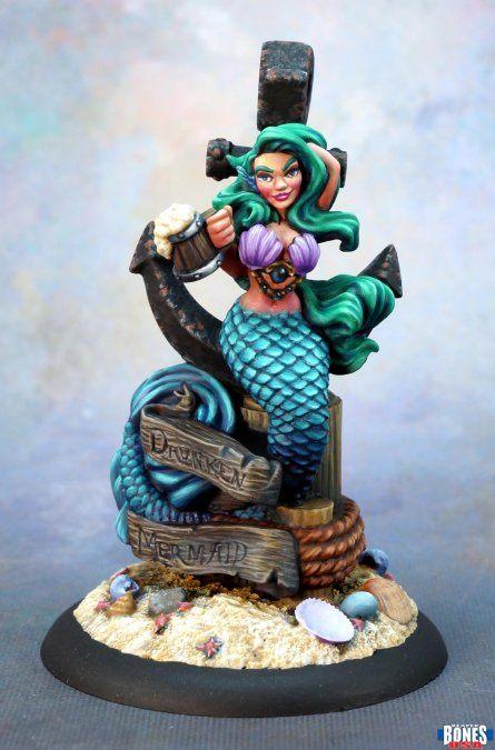 The Drunken Mermaid 30041 Dungeons, Verzenden, NL, Nieuw, Reaper Miniatures