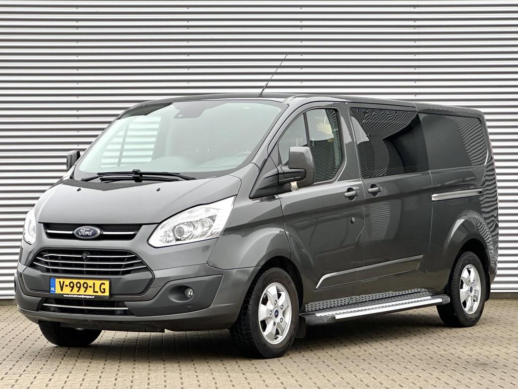Ford Transit Custom 2.0 TDCI L2H1 Limited DC Dubbele cabine, Euro 6, 4 cilinders, 14 km/l, Bedrijf