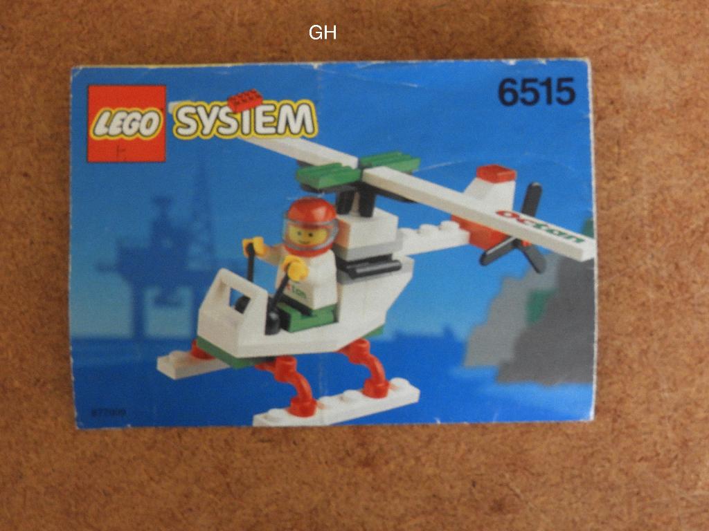 Lego 6515 Vintage Stunt Copter, Kinderen en Baby's, Speelgoed | Duplo en Lego, Compleet, Gebruikt, Overige thema's, Verzenden