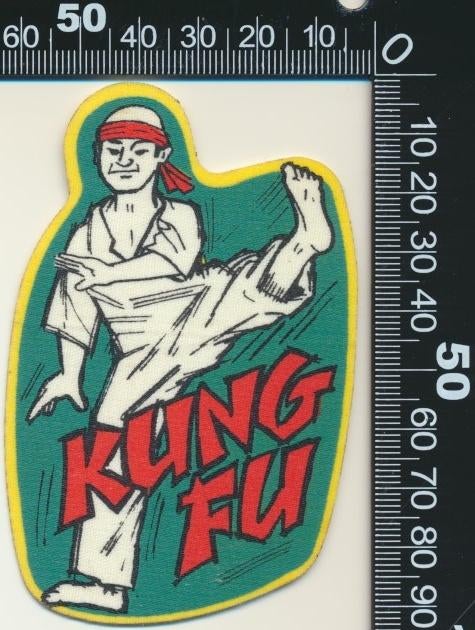 Sticker: Kung Fu (1), Ophalen of Verzenden, Zo goed als nieuw, Sport