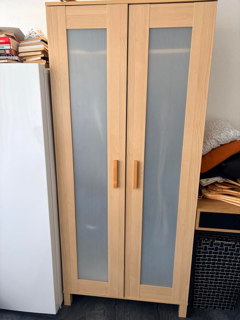 Ikea Kast met deuren en hangruimte, Huis en Inrichting, Kasten | Kledingkasten, Gebruikt, 150 tot 200 cm, 50 tot 100 cm, 50 tot 75 cm