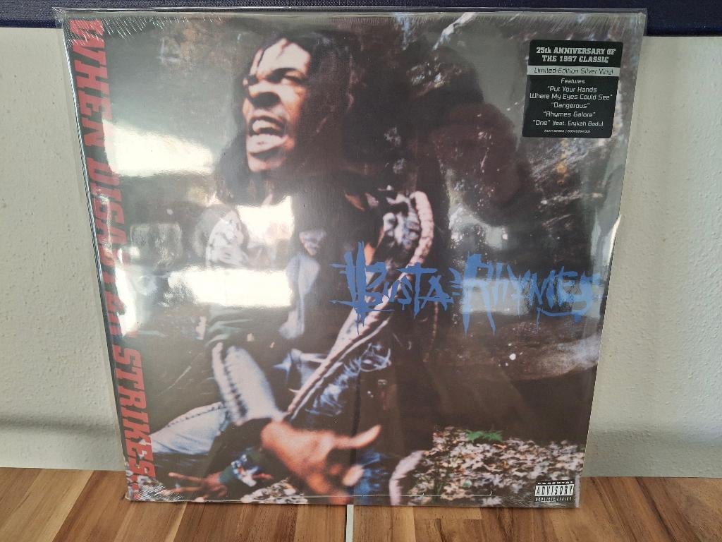 Busta Rhymes ‎- When disaster strikes LP, Ophalen of Verzenden, 2000 tot heden, Nieuw in verpakking, 12 inch