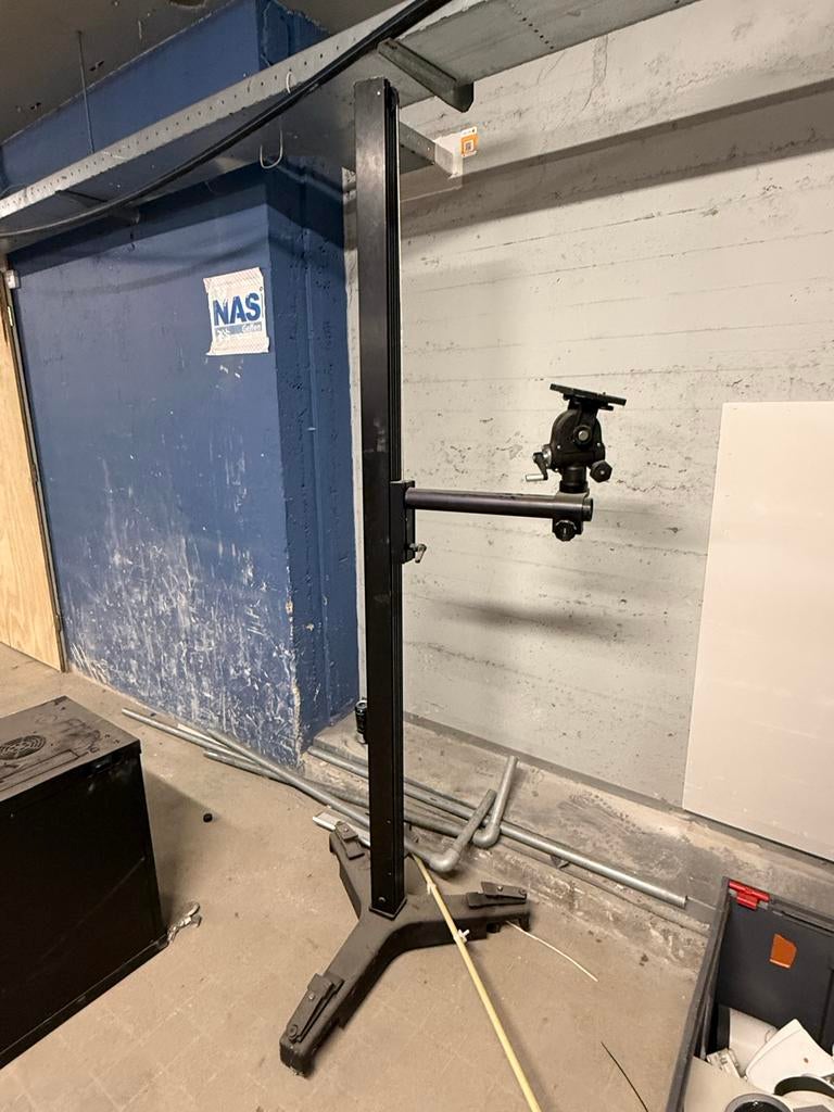 Cambo Majestic Statief op wielen, Audio, Tv en Foto, Fotografie | Statieven en Balhoofden, Ophalen, Gebruikt, Overige typen, 175 cm of meer