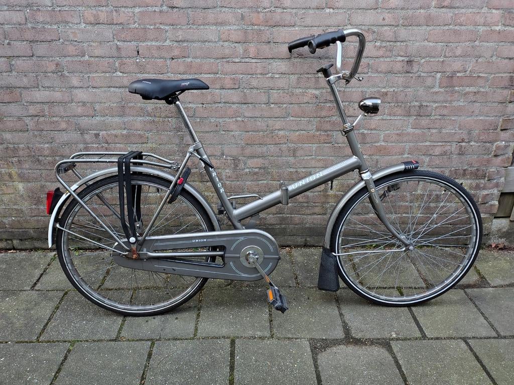 Union Univouw vouwfiets, Fietsen en Brommers, Fietsen | Vouwfietsen, Ophalen, Gebruikt, 20 inch of meer, Overige merken