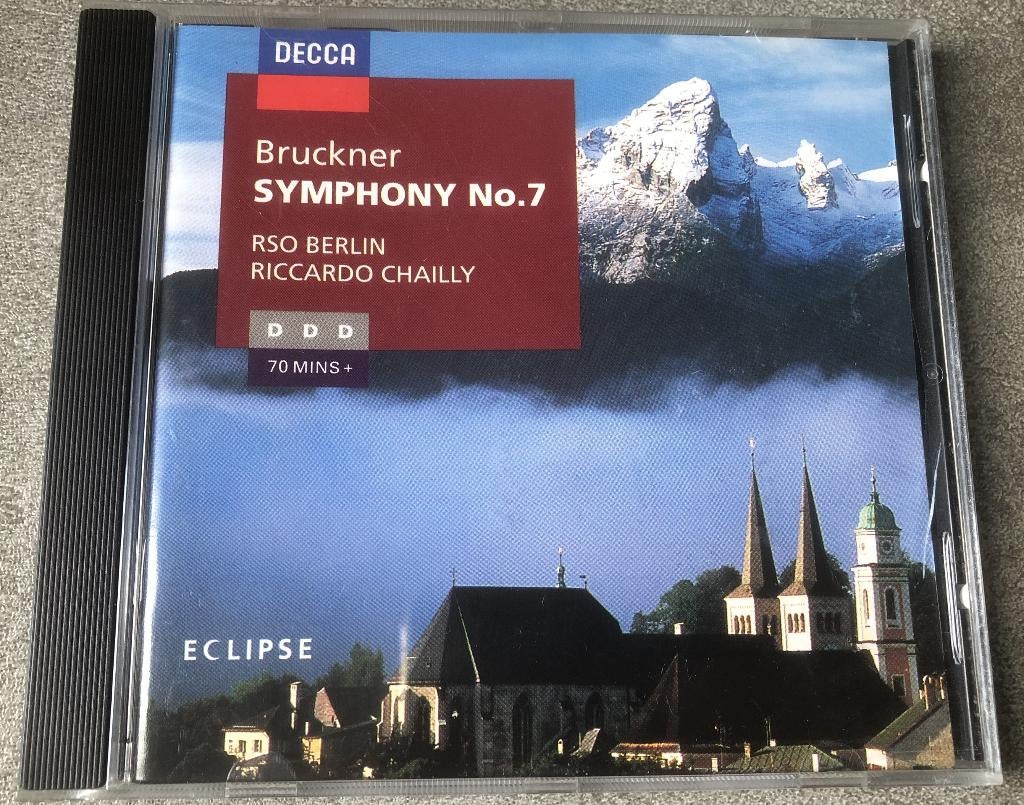 BRUCKNER - SYMPHONY NO. 7 - MAHLER - DES KNABEN W, Cd's en Dvd's, Cd's | Klassiek, Ophalen of Verzenden, Romantiek, Zo goed als nieuw