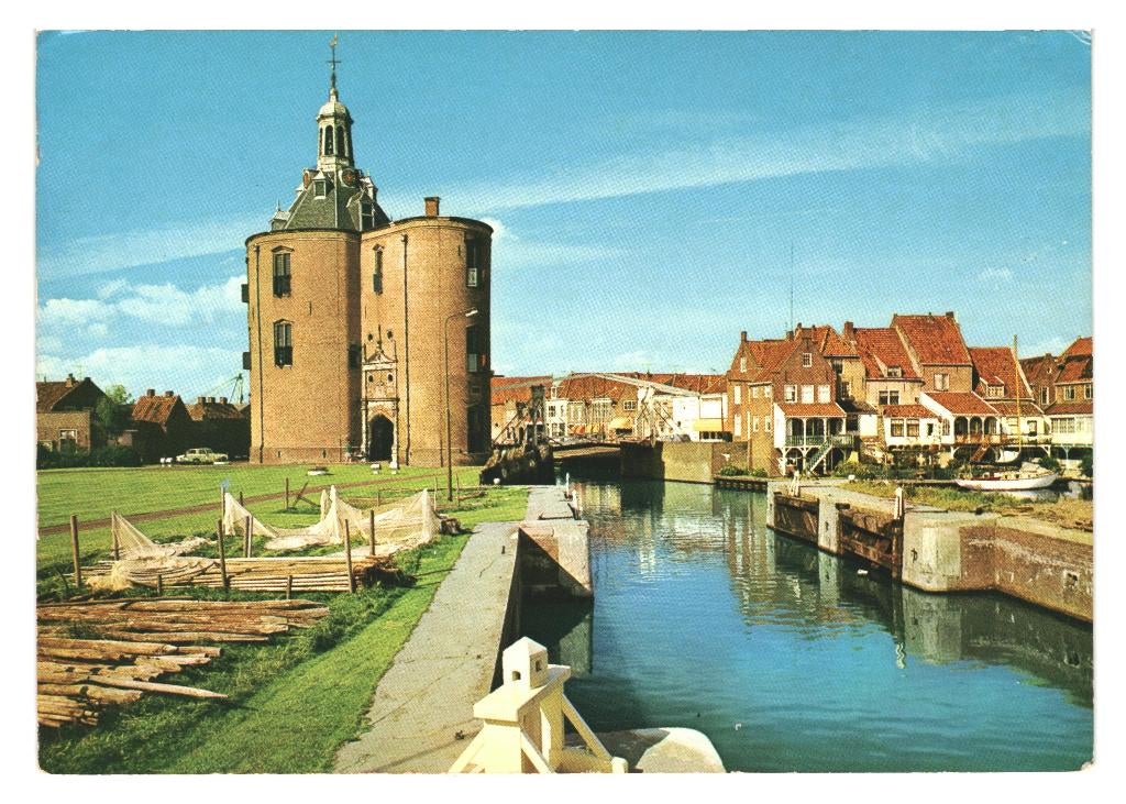 802351 Enkhuizen NH 1970 Gelopen met Postzegel, Ophalen of Verzenden, 1960 tot 1980, Gelopen, Noord-Holland