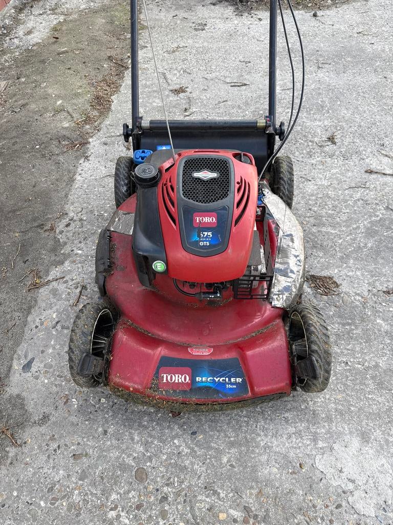 Toro Recycler 55cm Benzine Grasmaaier - Krachtig & Betrouwba, Cirkelmaaier, Gebruikt, Mulchfunctie, Ophalen of Verzenden