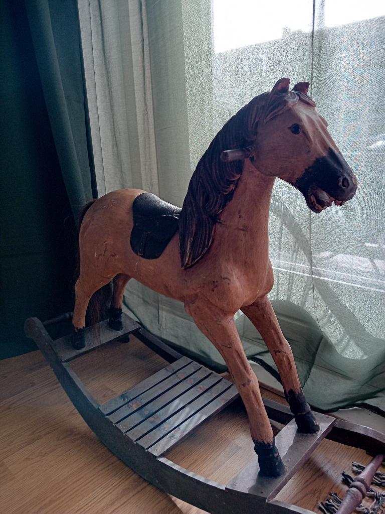 antiek hobbelpaard, Antiek en Kunst, Ophalen