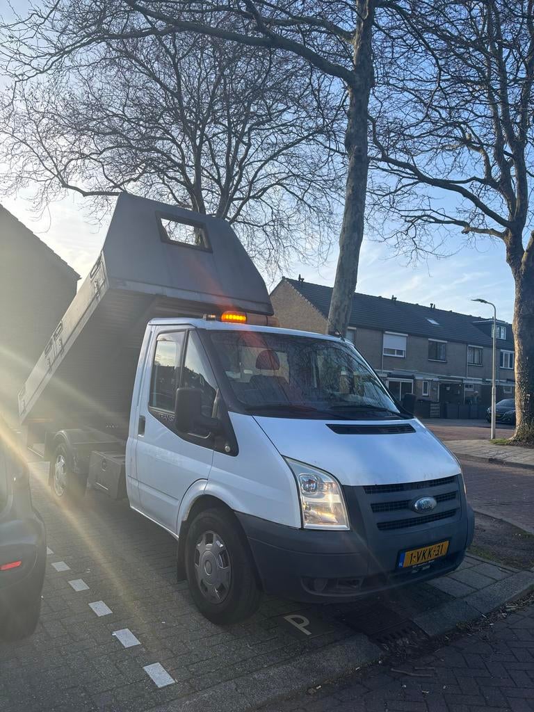 Ford Transit kipper 2.4 2010 euro5, 2275 kg, 100 pk, Origineel Nederlands, Diesel