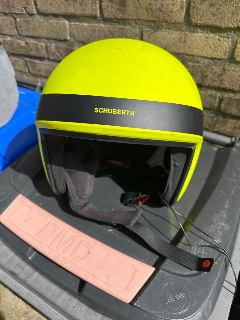 Schuberth helm maat 57, M, Jethelm, Tweedehands, Ophalen