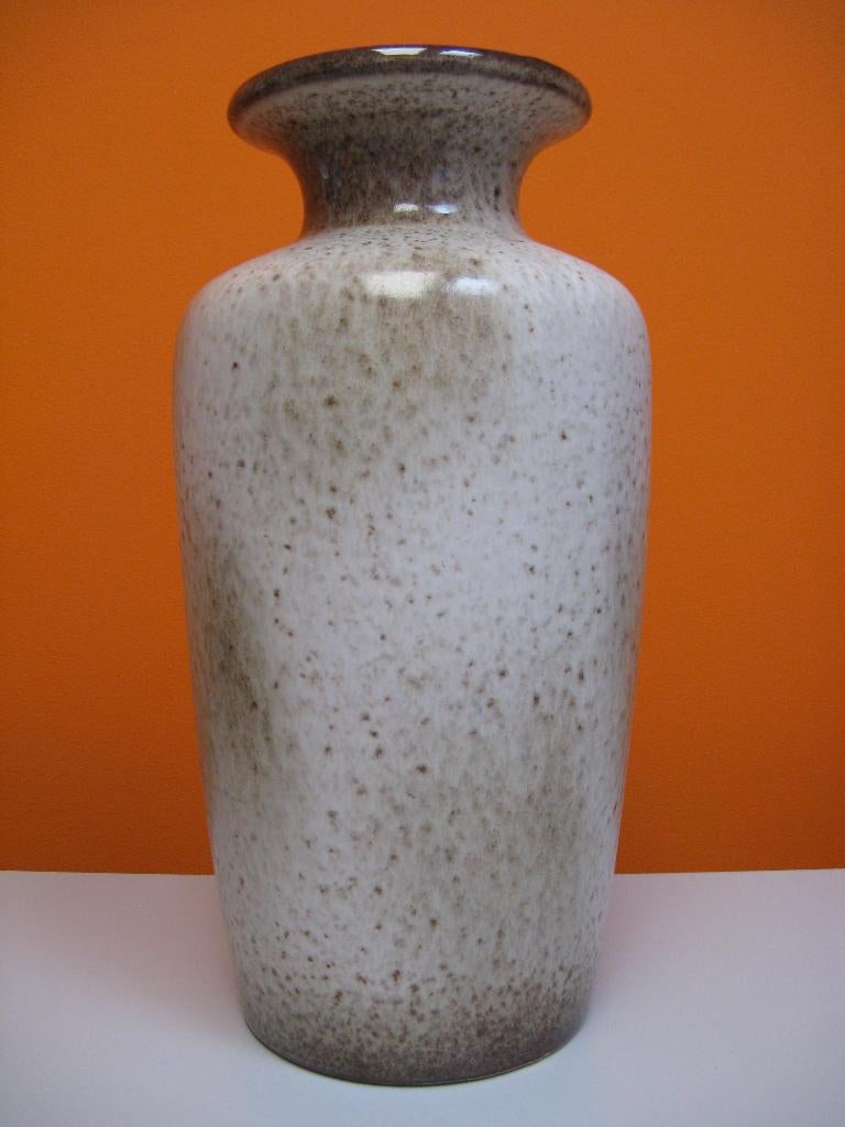 retro vintage keramiek vaas Scheurich West Germany 1960s, Gebruikt, Overige kleuren, Aardewerk of Porselein, Ophalen of Verzenden