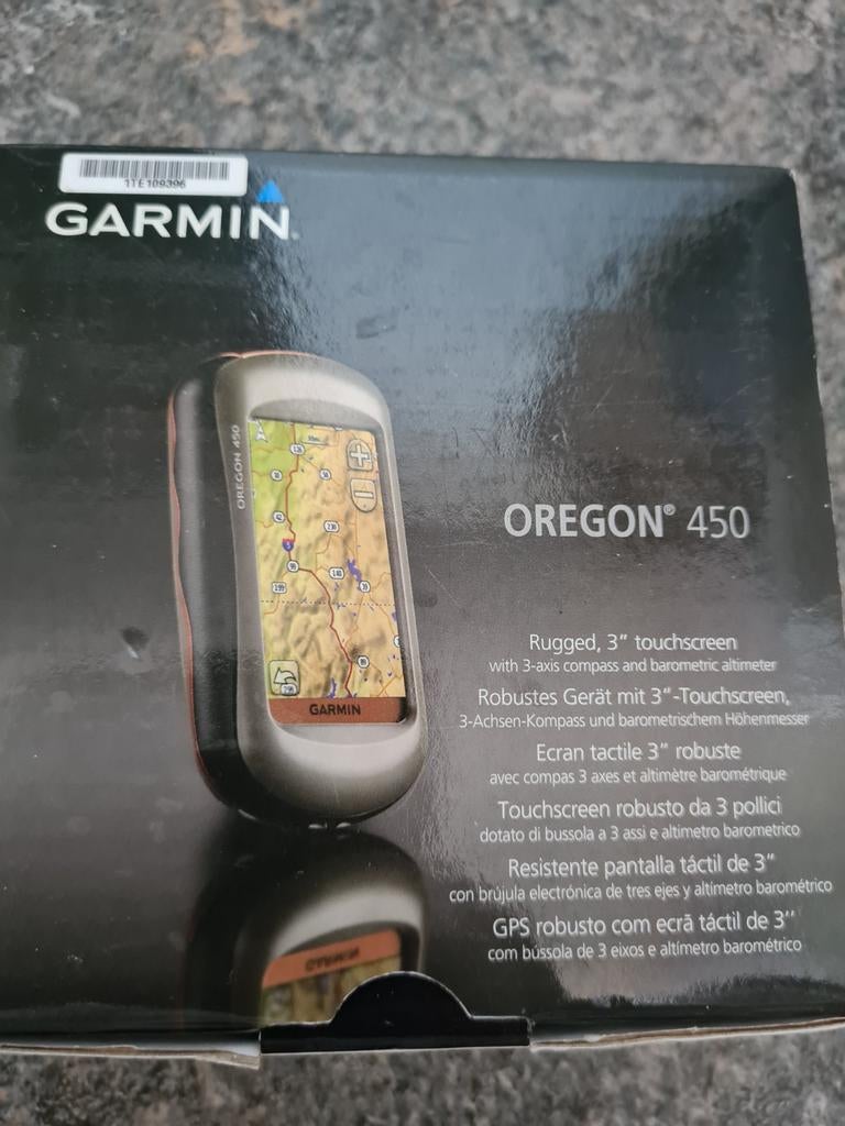 Garmin Oregon 450 met Beneluxkaart - GPS Navigatie, Ophalen of Verzenden
