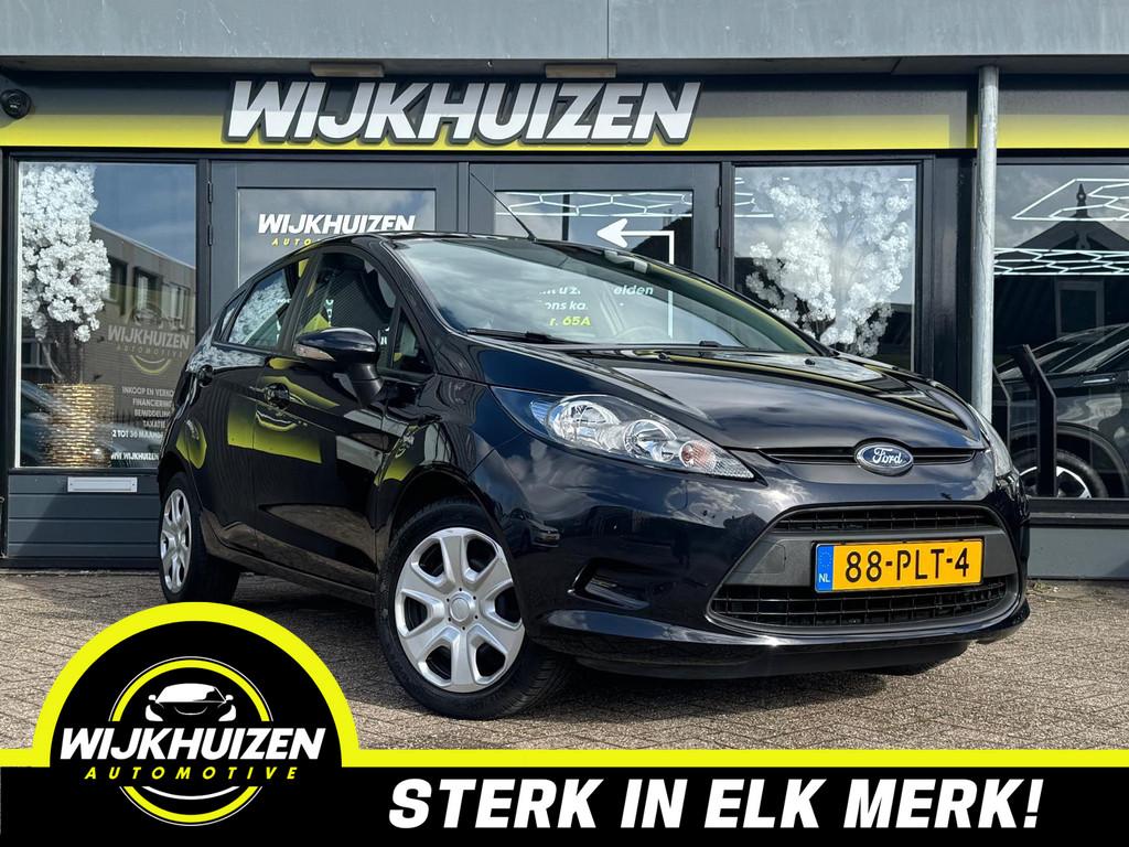 Ford Fiesta 1.4 Trend Automaat met Airco ! Nieuwstaat ! Deal, Euro 5, Zwart, 4 cilinders, Zwart