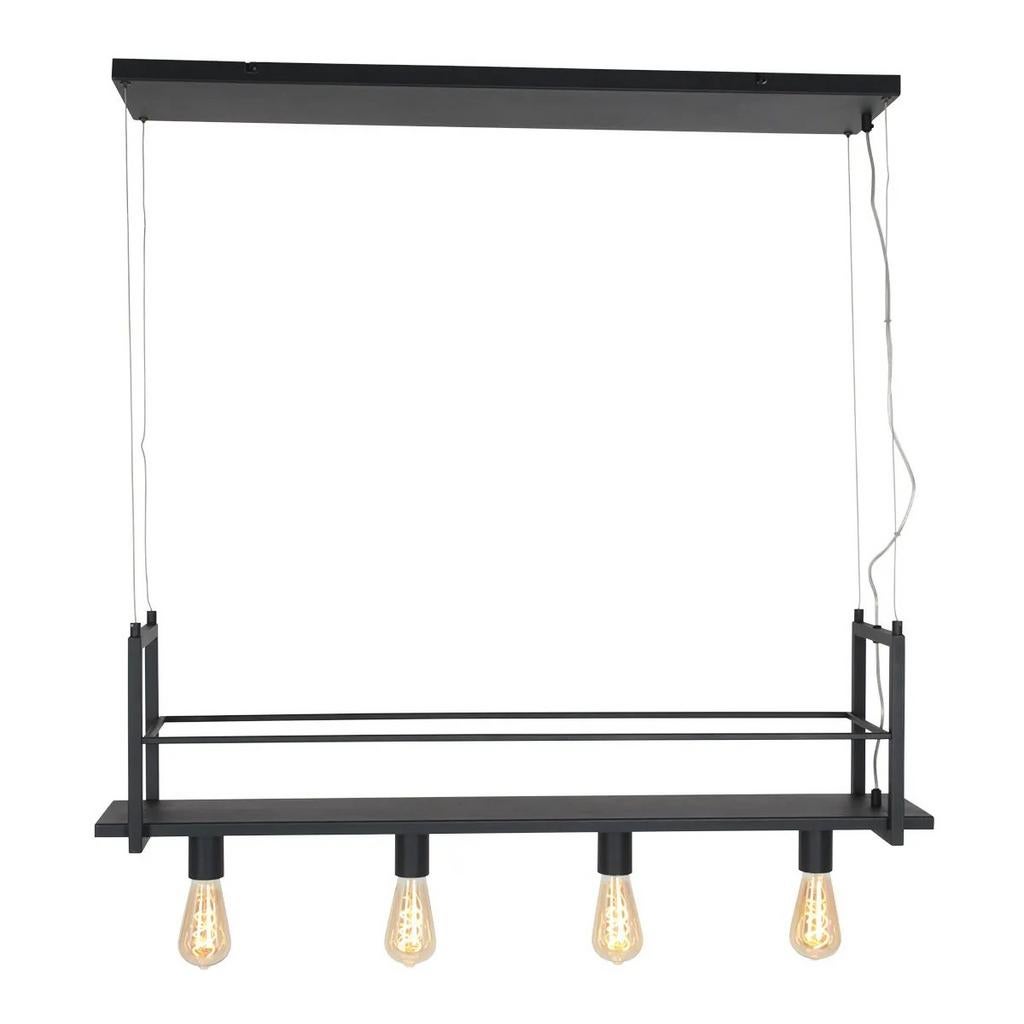 Industrieel vormgegeven Buckley hanglamp., Ophalen of Verzenden, 75 cm of meer